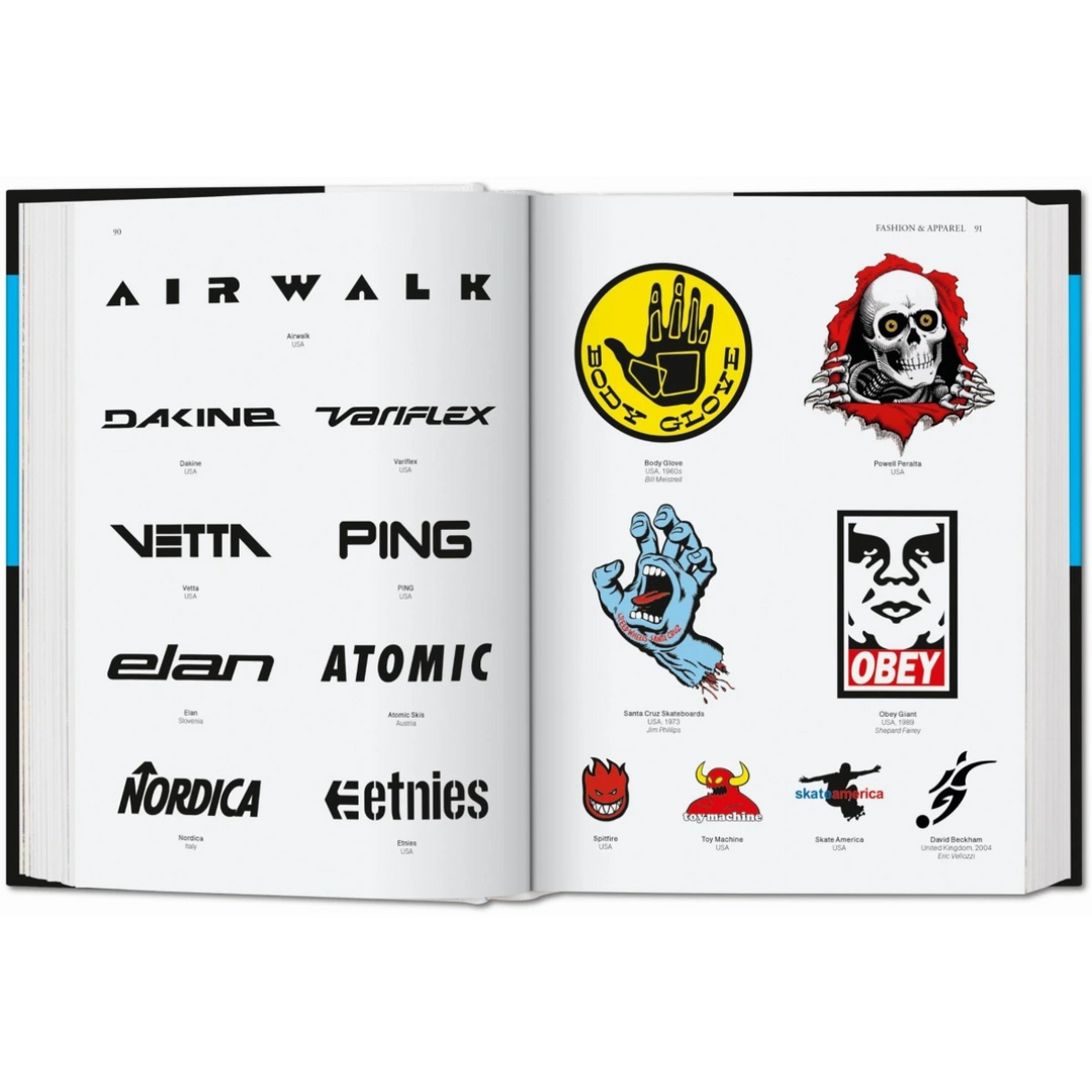 TASCHEN Logo Design. Global Brands book – view 2