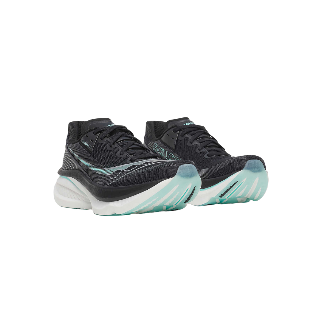 Saucony Endorphin Azura Women's Shoes - Black/Aqua running shoes – view 2
