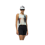 Hermanos Koumori Cropped Race Singlet - Fog