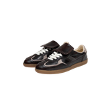 ALOHAS Tb.490 Club Brushed Dark Chocolate Leather Sneakers