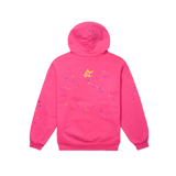 Sp5der Web Hoodie Magenta