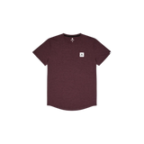 SAYSKY Clean Combat Pro T-Shirt in Burgundy for performance running