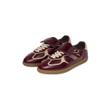 ALOHAS TB 490 Club Onix Leather Sneaker - Deep Burgundy