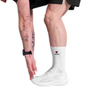 SAYSKY Combat High Socks - 105 White