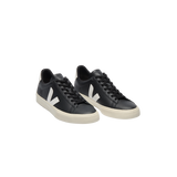VEJA Campo Leather – Black / White