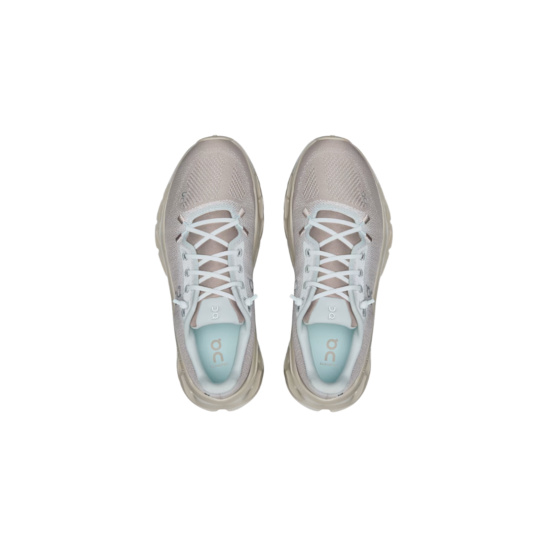 On Running Cloudtilt W sneakers in Cinder and Iceberg with cushioned CloudTec Phase™ midsole