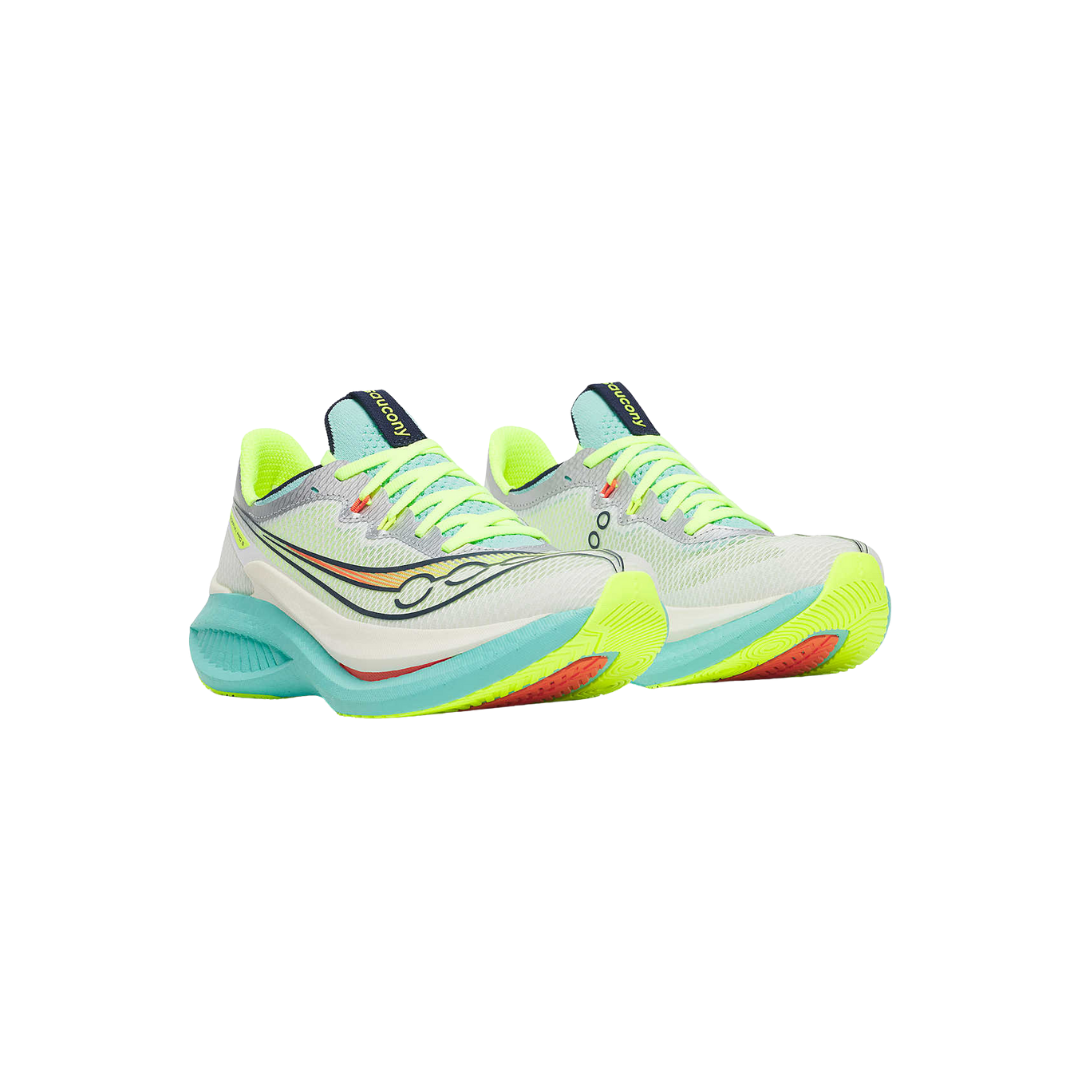 Saucony Endorphin Pro 5 Women's Shoes - White/Splash running shoes – view 2