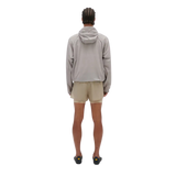 Optimistic Runners Glossy Ripstop Shorts Beige