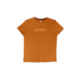 SAYSKY Logo Pace T-Shirt - Orange