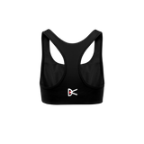 District Vision Twin Layer Medium Support Bra - Black