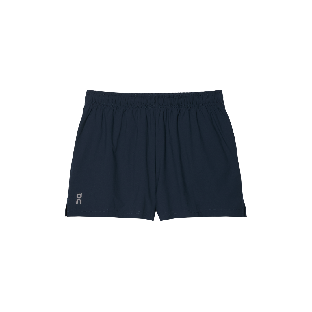 On Running W 3-inch Core Shorts in Black with inner brief and three pockets