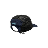 Bandit U Nylon Run Hat Open Run Mesh Hat NY Navy / Black