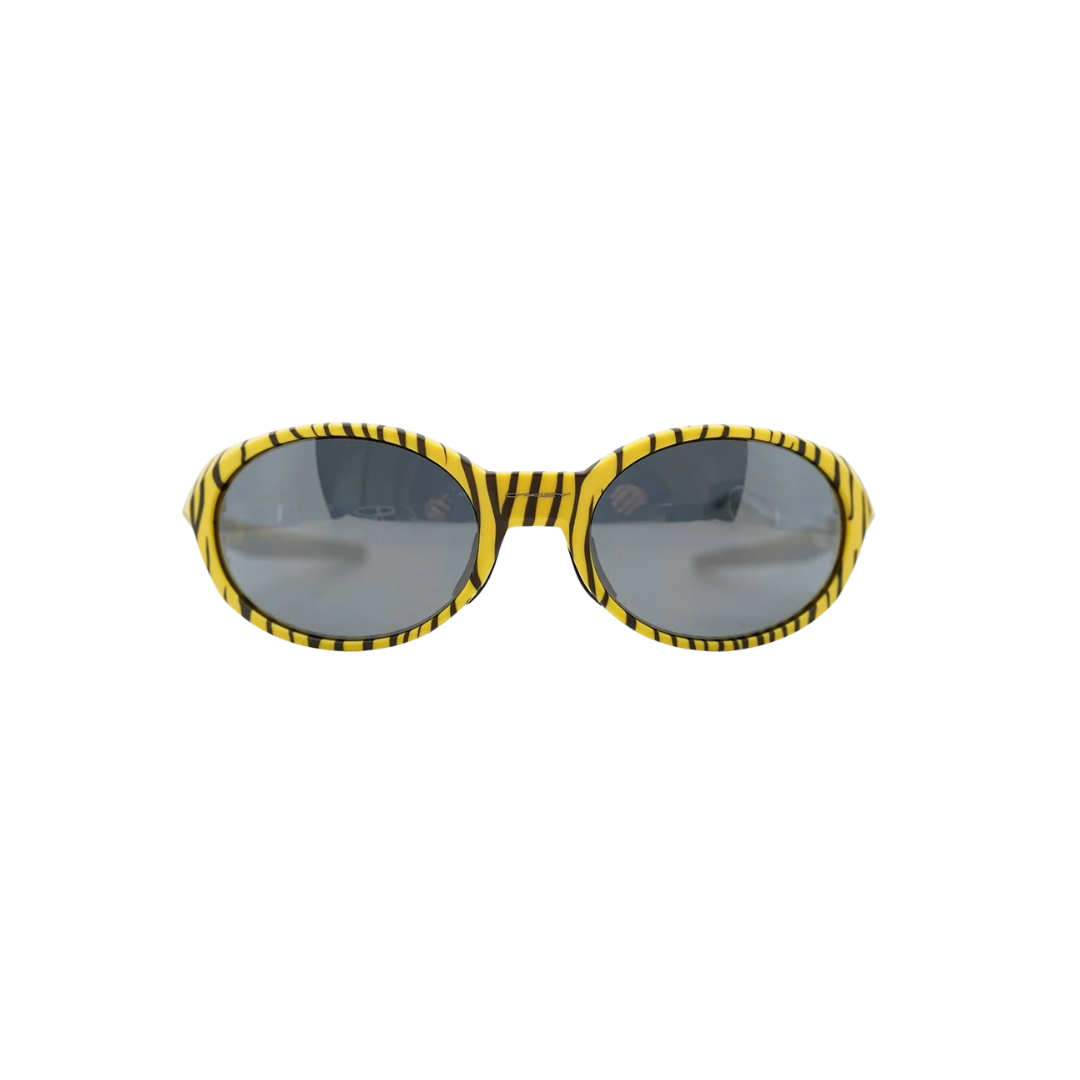 Oakley Eyejacket Redux sunglasses with Yellow Bengal frame and Prizm Black lenses