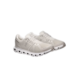 On Running Cloud 6 Women's Shoes - Pearl | White