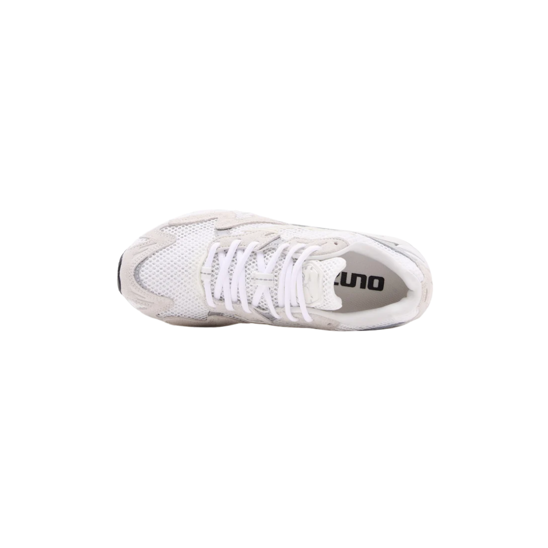 Mizuno Wave Rider 10 sneakers in Off White with retro running-inspired design
