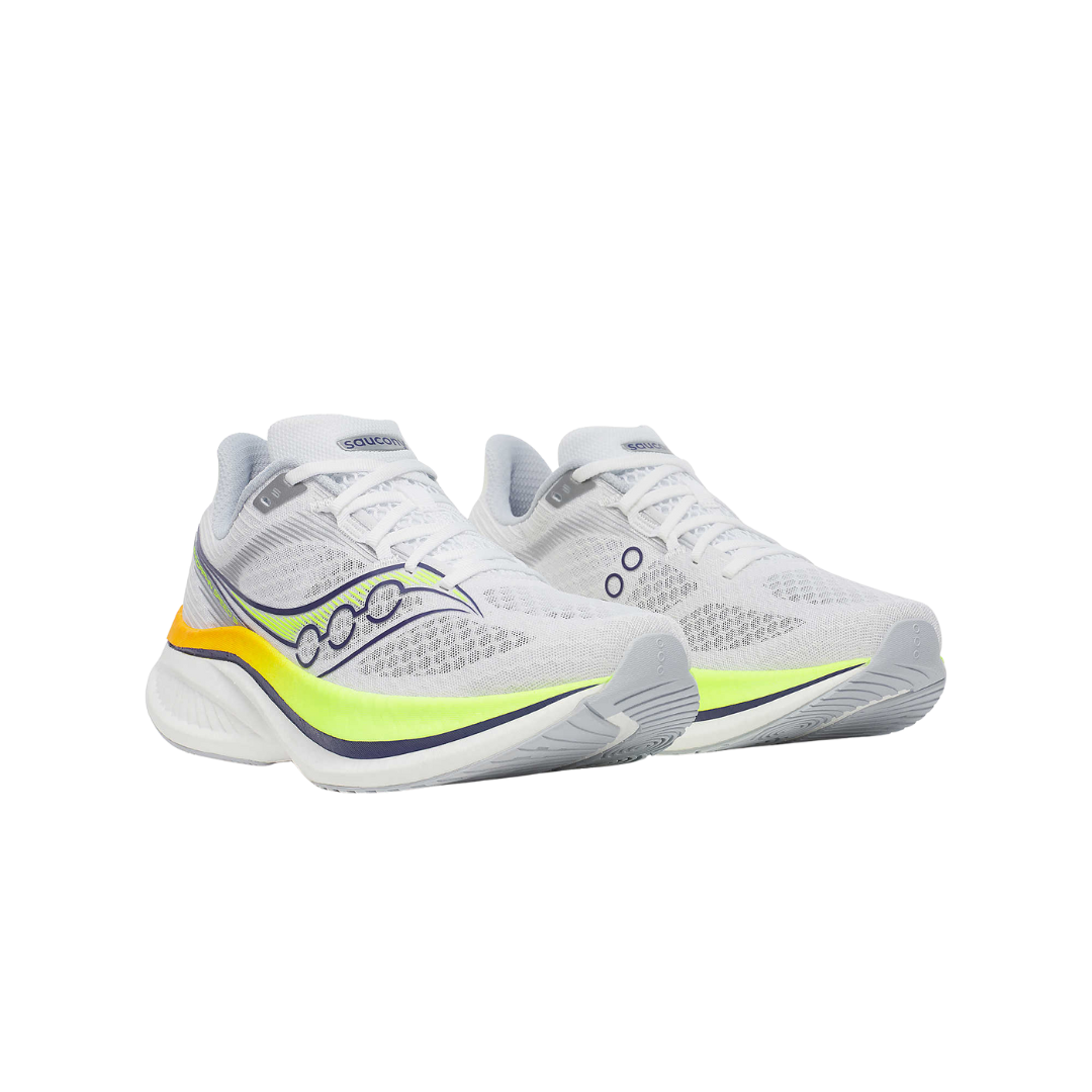 Saucony ENDORPHIN SPEED 5. M WHITE/CITRON running shoes – view 2