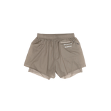 Optimistic Runners Layered Shorts