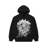 Sp5der OG Web Hoodie Black