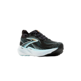 Brooks Glycerin 23 M in Black | Atomizer | Blazing Orange