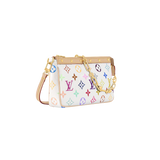 Louis Vuitton x Takashi Murakami Pochette Accessoires White Multicolored