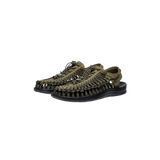 Keen Men's Uneek Sandal - Dark Olive/Black