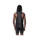 Hermanos Koumori Vertebrae Race Singlet - Black