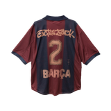 Travis Scott x Nike x FC Barcelona Retro 2000/01 Home Skeleton Jersey