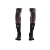 On Running Performance Run Sock High U - Black | Eclipse