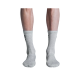 On Running Logo Sock High 3P Unisex - Heather Gray