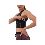 Bandit Stamina Crop with Merrow Edge Black / Mauve