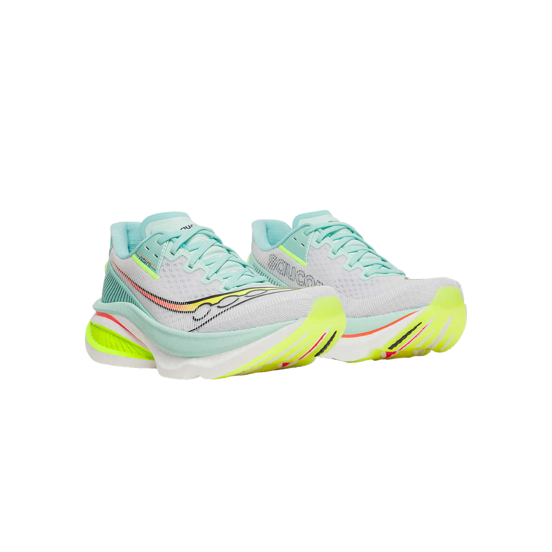 Saucony Endorphin Azura Women's Shoes - White/Splash running shoes – view 2