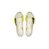 On Running Cloudboom Strike 2 U in White/Lime with carbon Speedboard® and open-weave upper