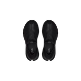 On Running Cloudsoma Moc M in Black with laceless slip-on design and collapsible heel