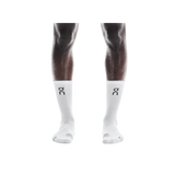 On Running Performance Run Sock High 1 U White | Glacier