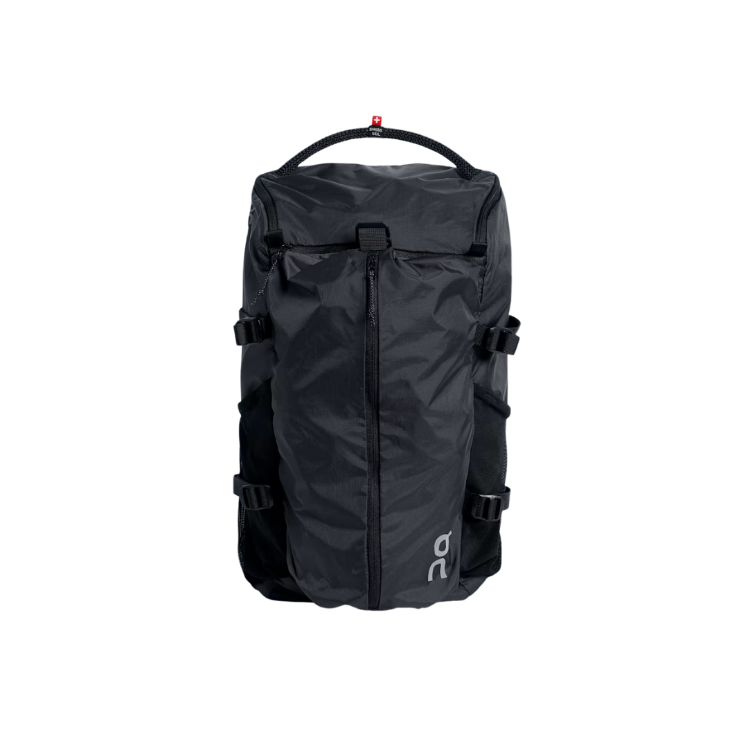 On Running U Speed Pack 18L Lite backpack in Magnet with breathable mesh straps and multiple pockets