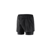 District Vision Ripstop Layered Trail Shorts - Black