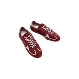 ALOHAS Tb.91 Suede Burgundy Leather Sneakers