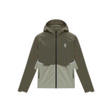 On Running Core Jacket M in Bark and Vetiver for running and everyday wear