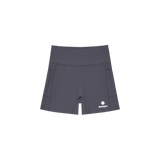 SAYSKY Women’s Combat+ Rib 4-inch Short Tights in Grey