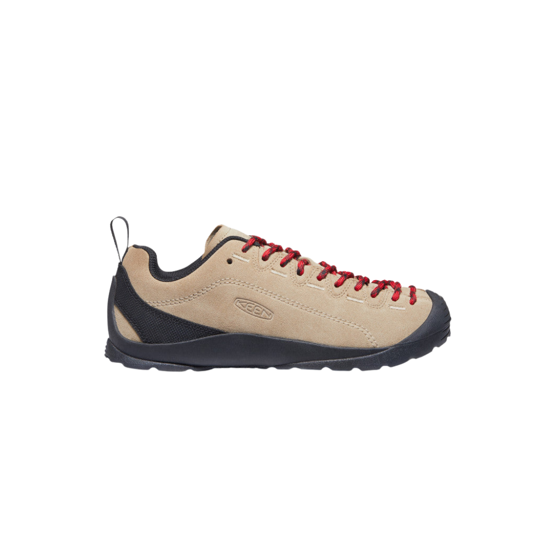 KEEN Women's Jasper Sneakers in Silver Mink Suede