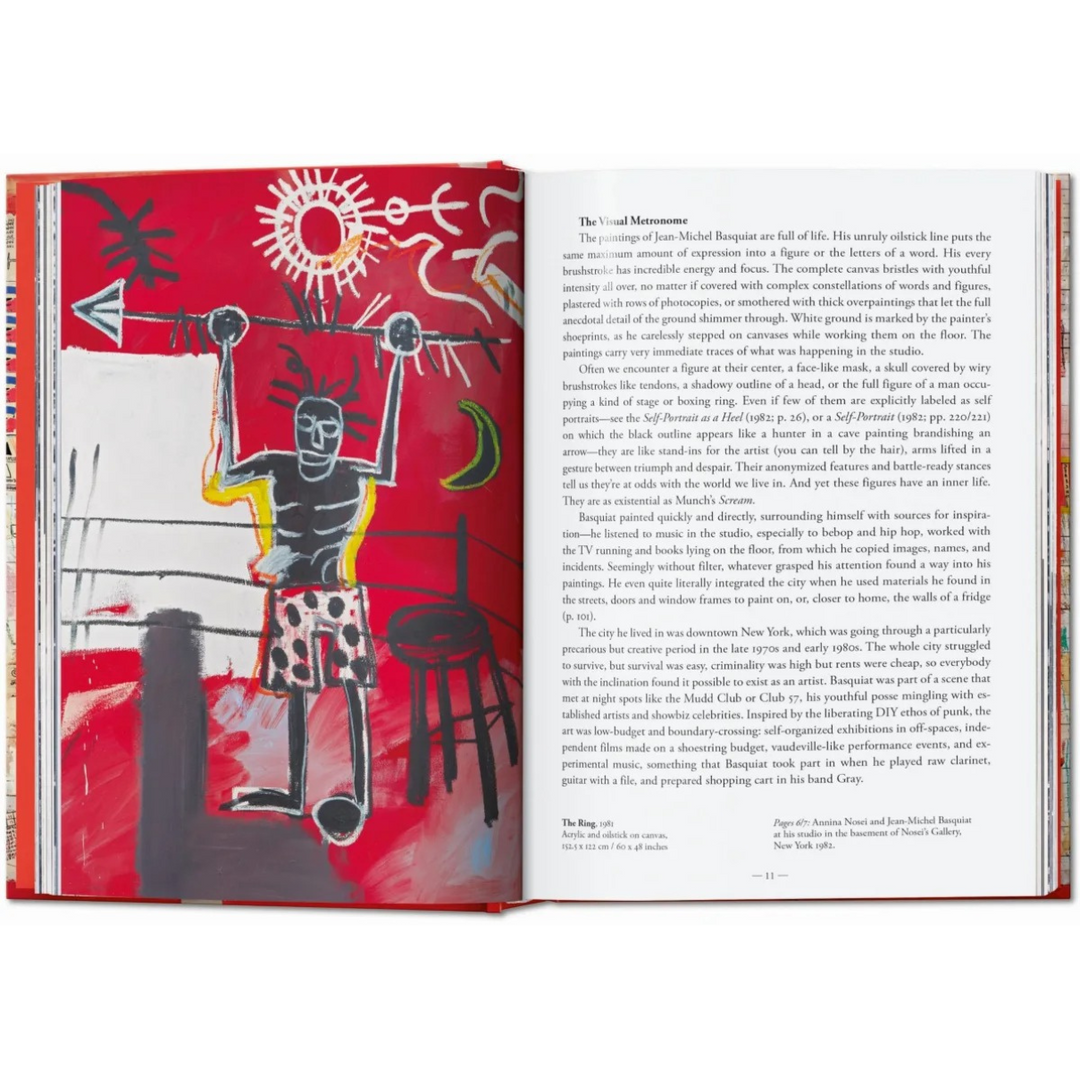 TASCHEN Jean-Michel Basquiat. 40th Ed. book – view 2