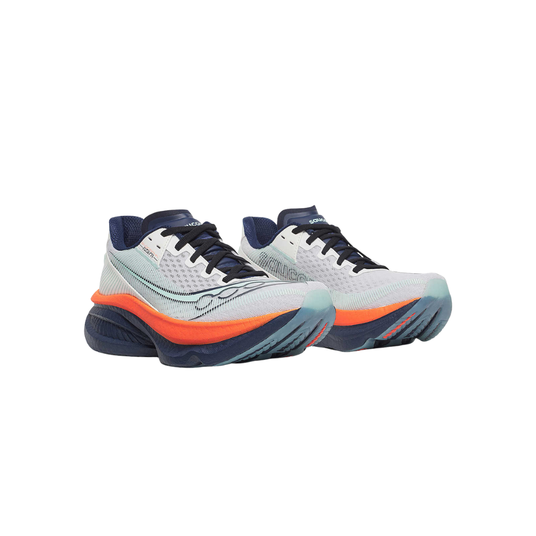 Saucony Endorphin Azura Women's Shoes - White/Navy running shoes – view 2