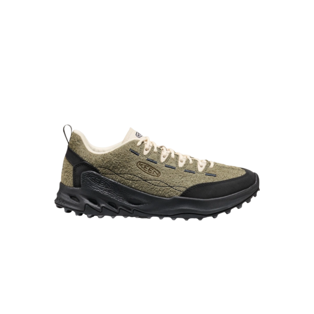 KEEN Men's Jasper Zionic Sneakers in Dark Olive/Birch