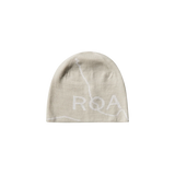 ROA Logo Wool Beanie - Off White
