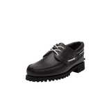 Timberland Authentic Boat Shoe Black Full Grain W MD Brown
