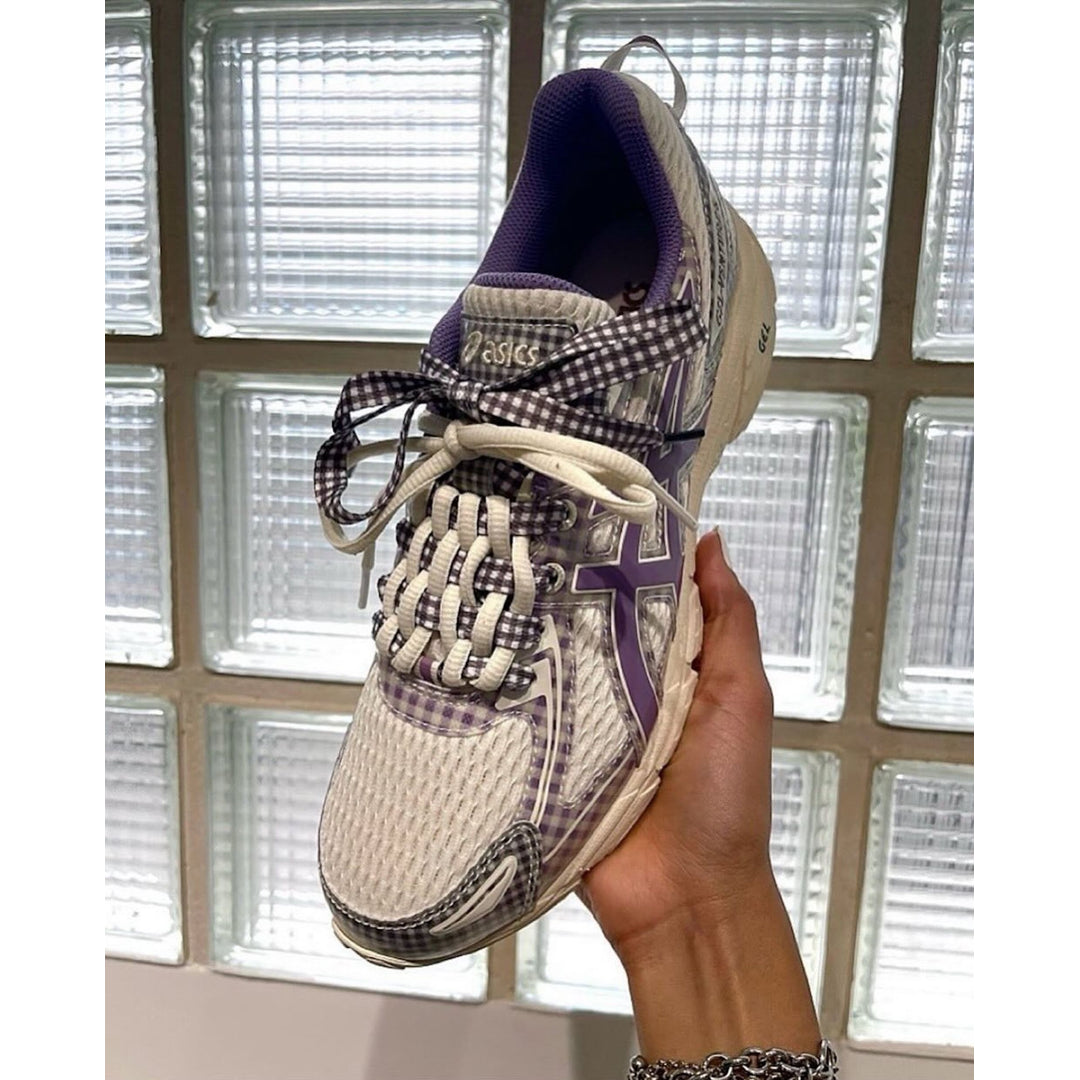 ASICS Gel-Venture 6 Story mfg. Vanilla Violet Quartz Gingham sneakers – view 4