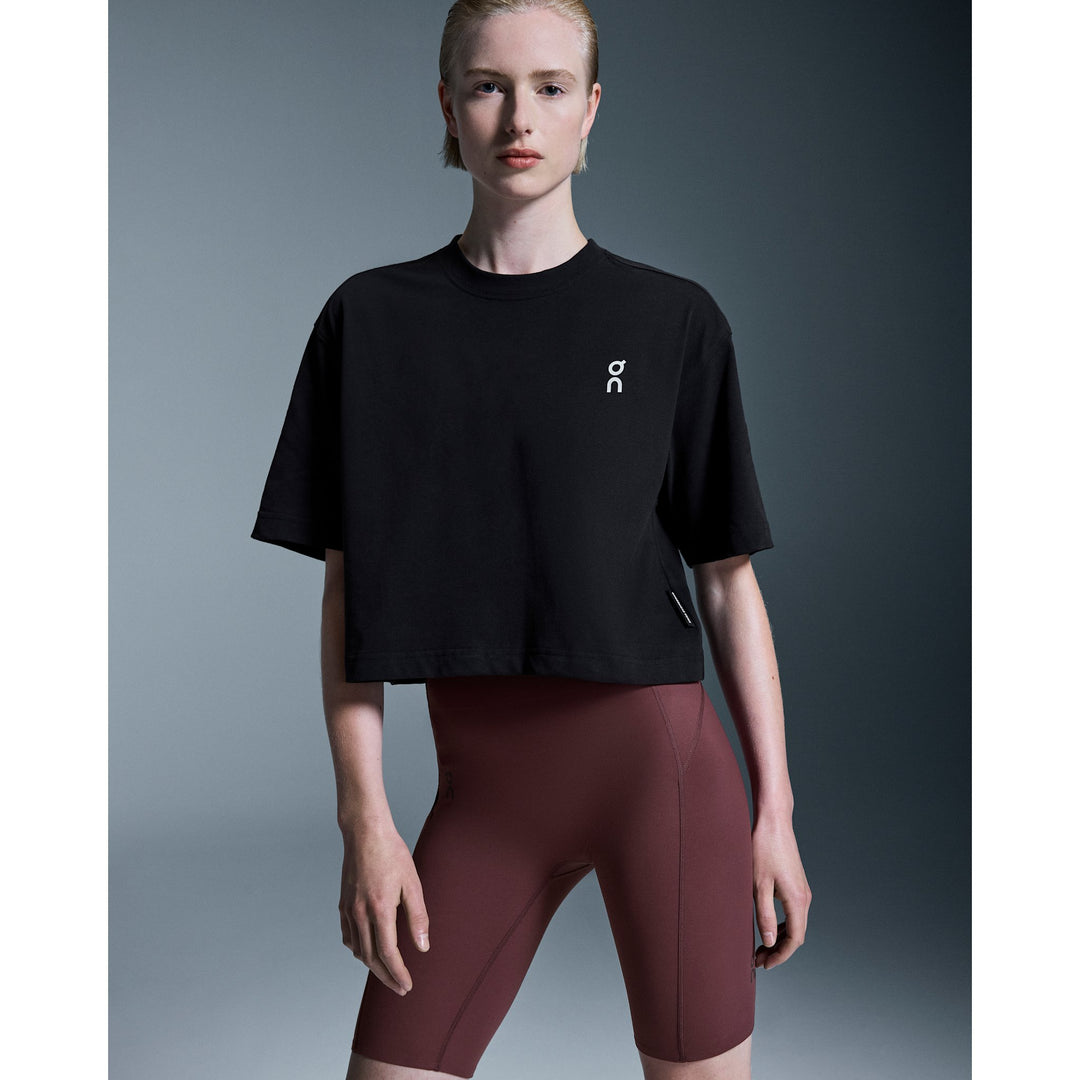 On Running Club Boxy-T Women Black – image 4