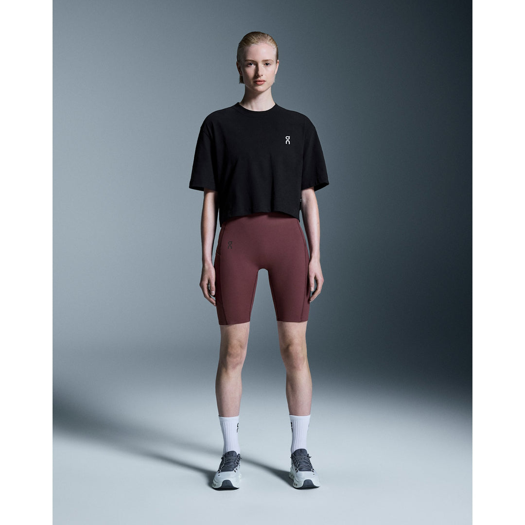 On Running Club Boxy-T Women Black – image 2