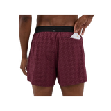 Bandit M Vento Men's 5" Training Short (Heat-Embossed) Fig/Black