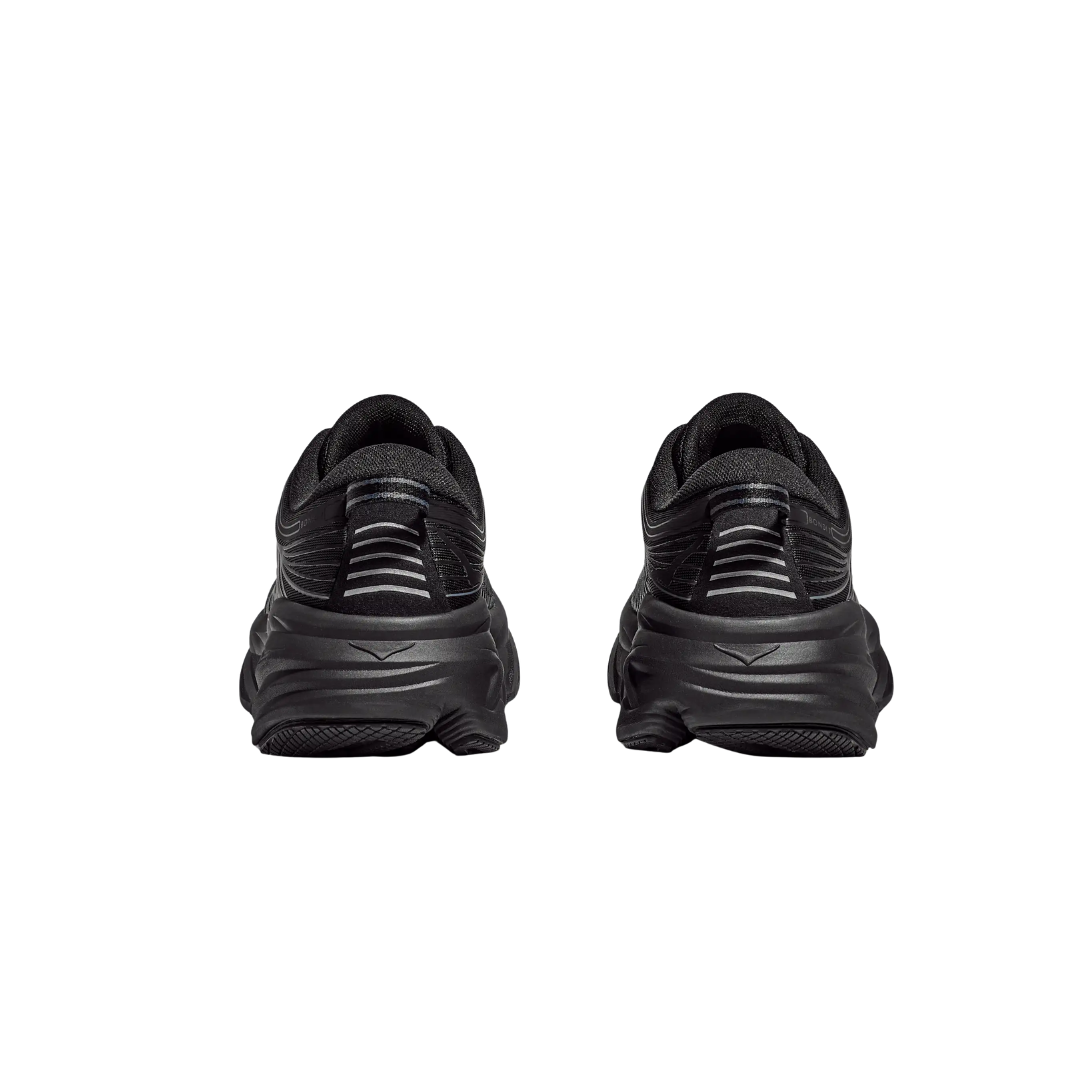 HOKA M Bondi 7 sneakers in Black with cushioned sole and breathable upper